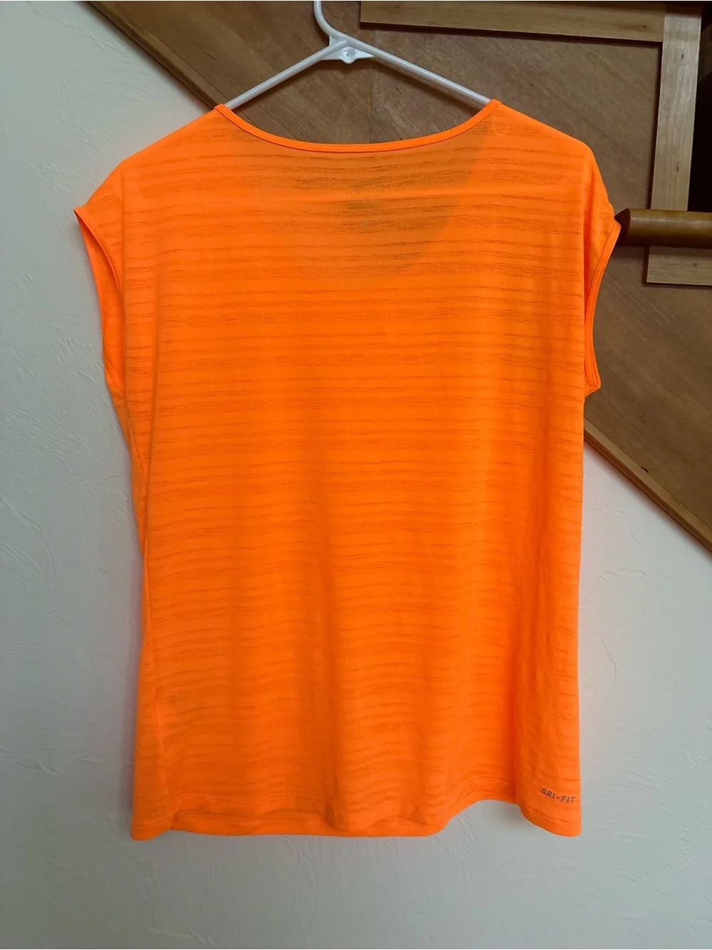 Nike Women's Orange Dri-FIT Athletic Tee